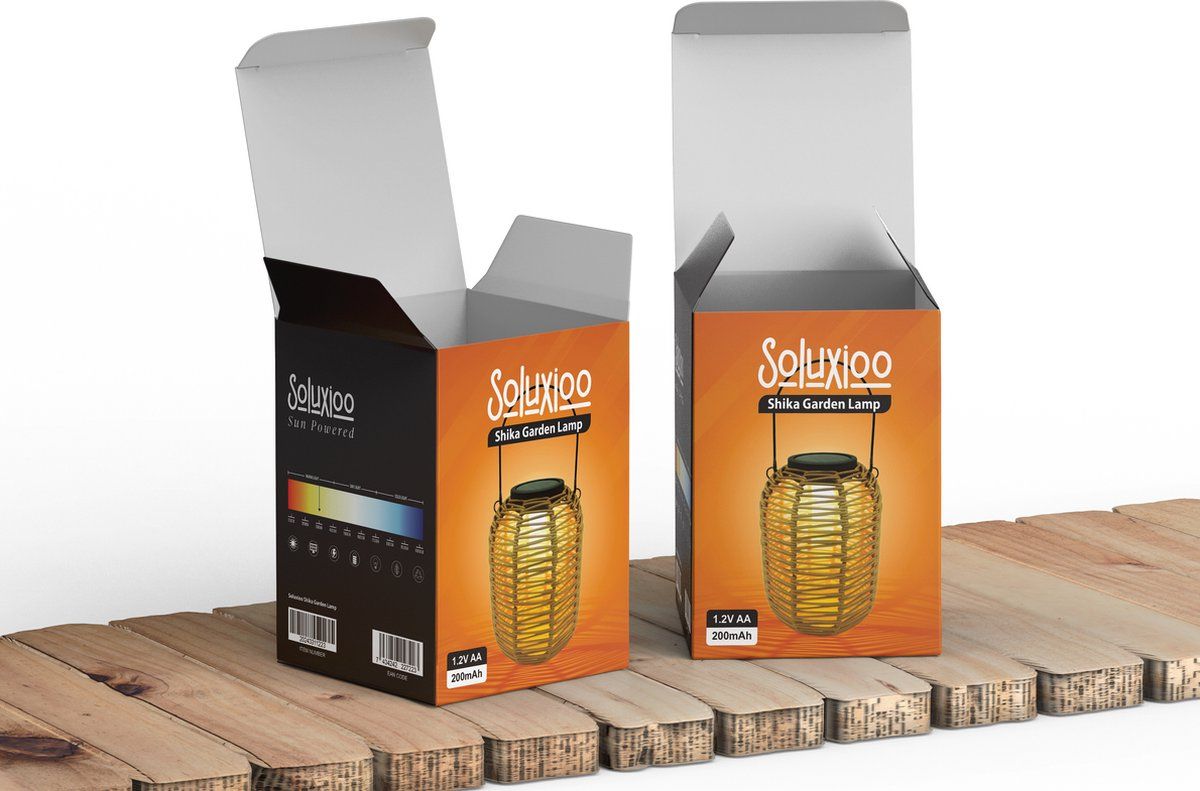 Soluxioo Shika windlicht (zonne-energie)  thumbnail