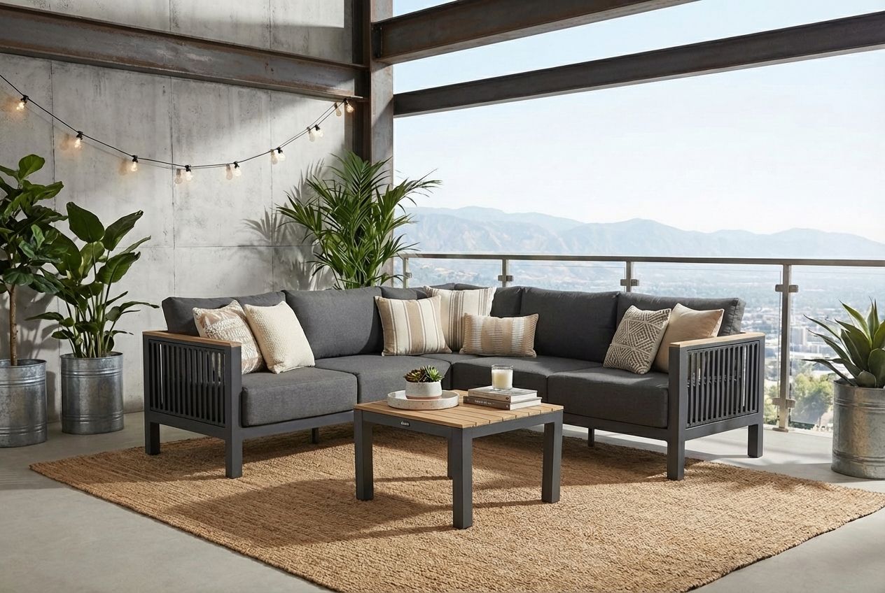 Santika Shadow hoek loungeset 4-delig