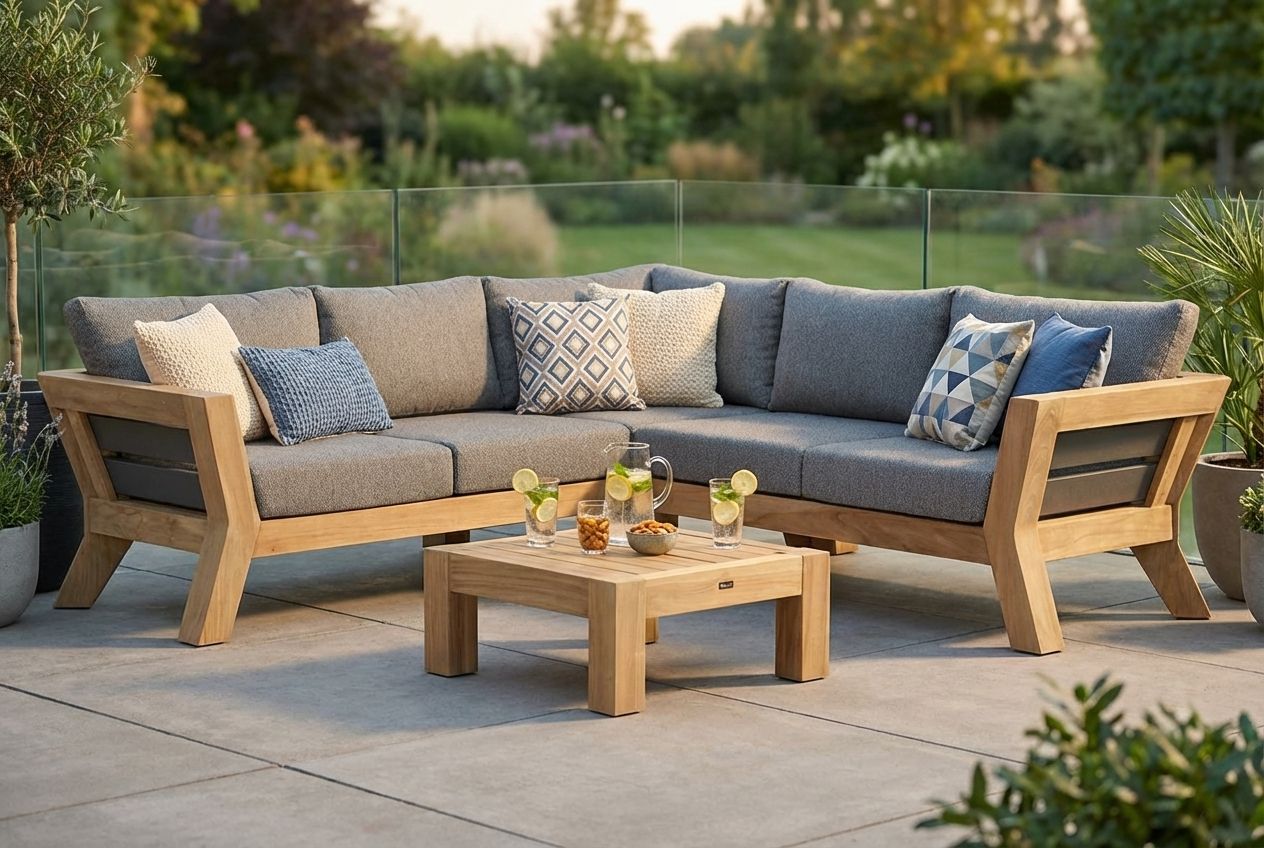 Santika Cantik hoek loungeset 4-delig