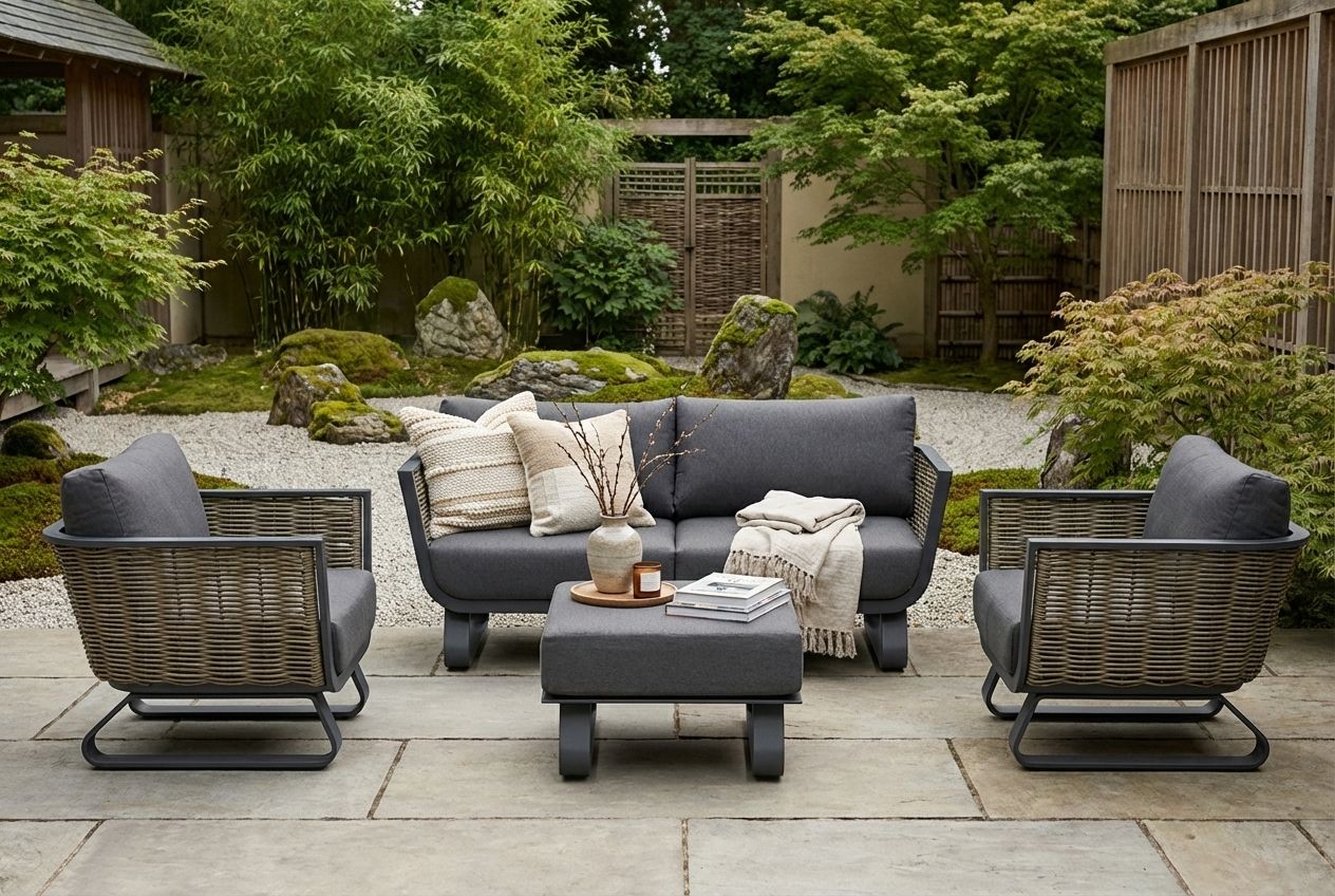 Santika Tika stoel-bank loungeset 5-delig