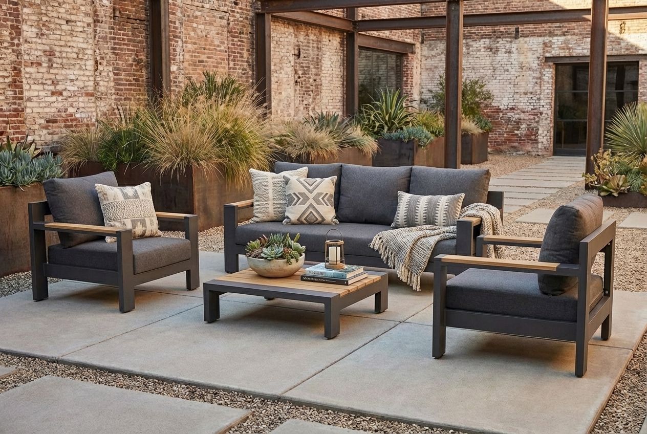 Lifestyle Milano stoel-bank loungeset 4-delig