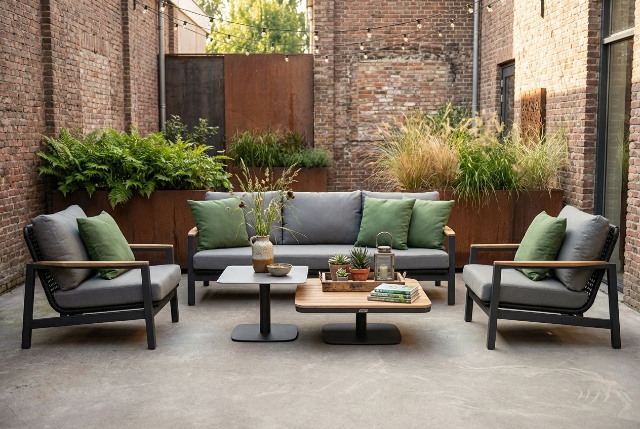 Coco Ralph stoel-bank loungeset 5-delig