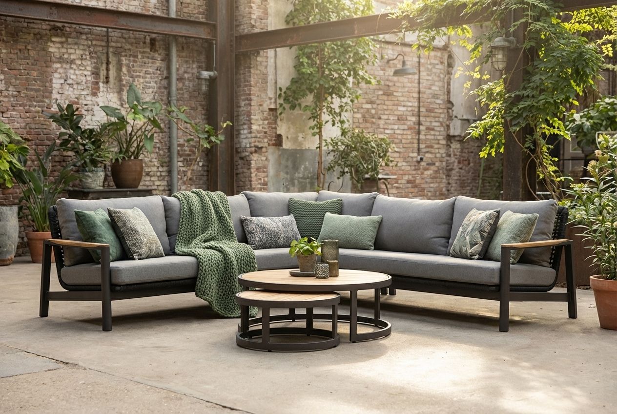 Coco Ralph/Westfield hoek loungeset 4-delig