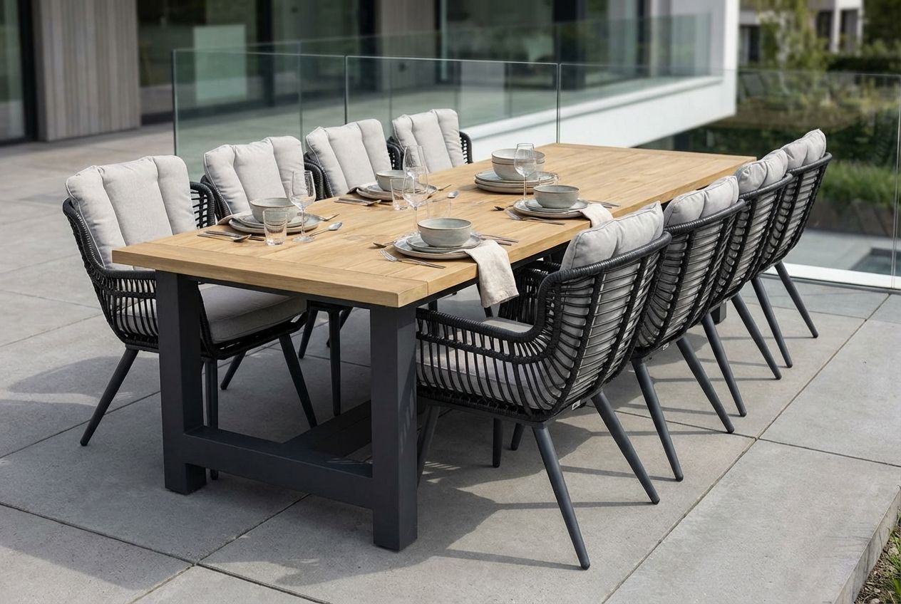 Coco Azzano/San Francisco 300 cm dining tuinset 9-delig