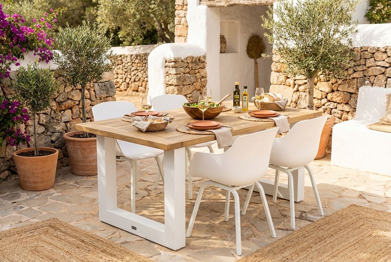 Lifestyle Salina/Talai 180 cm dining tuinset 5-delig