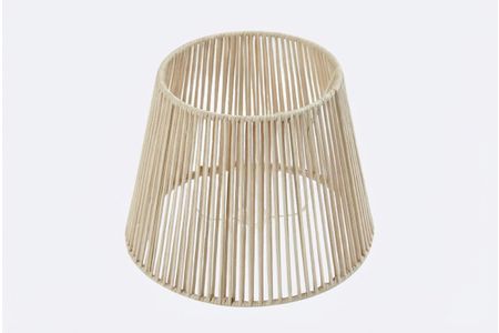 Buiten lampenkap met beige touw IP54 40/28/30 - Jayla