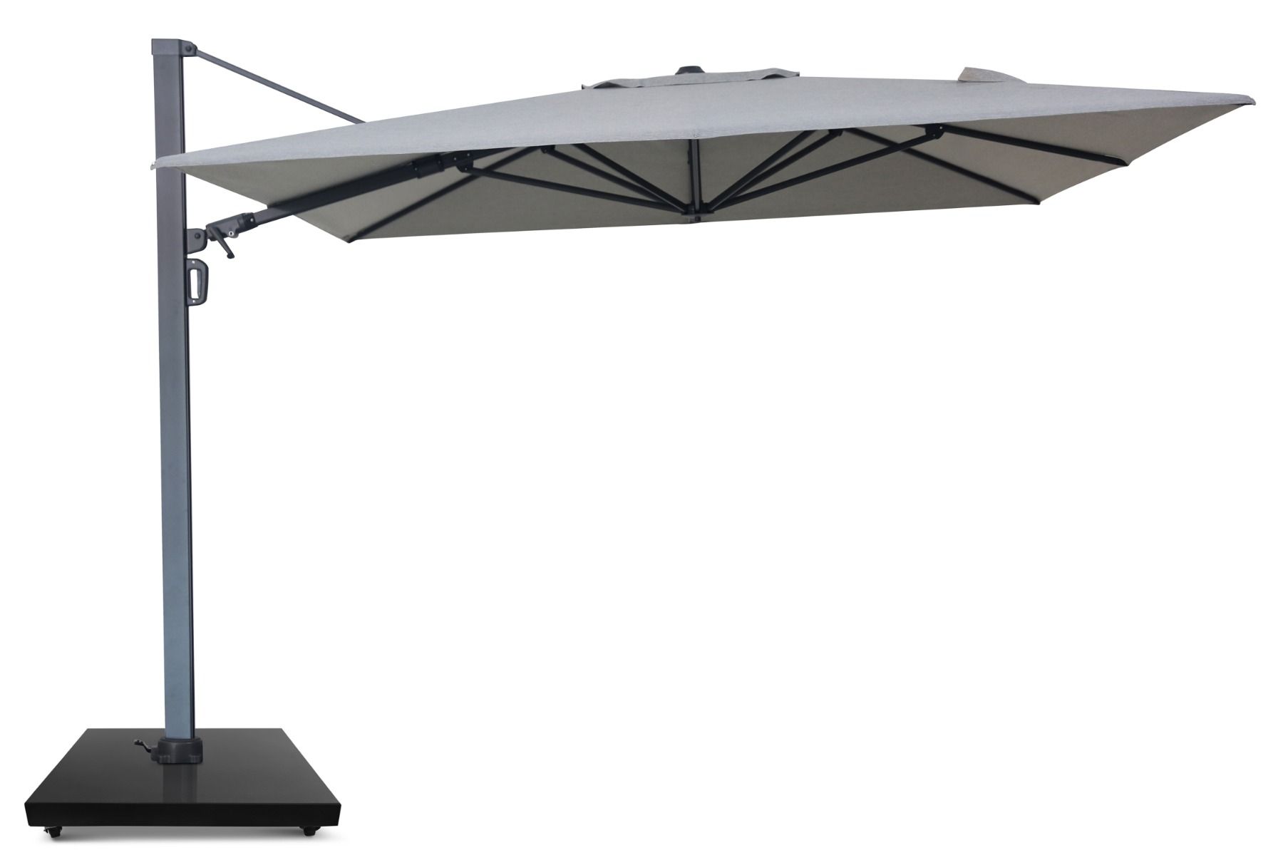Camello Luna zweefparasol 3x3.5m S2 Excellent (incl. voet + hoes) thumbnail