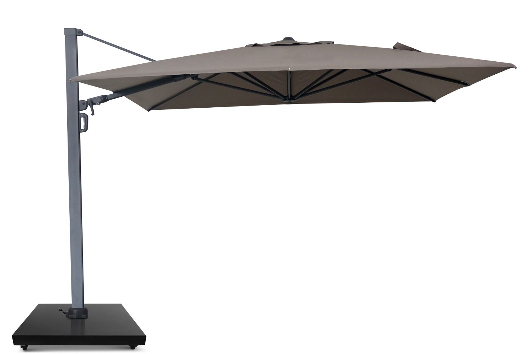 Camello Luna zweefparasol 3x3.5m S2 Excellent (excl. voet) thumbnail