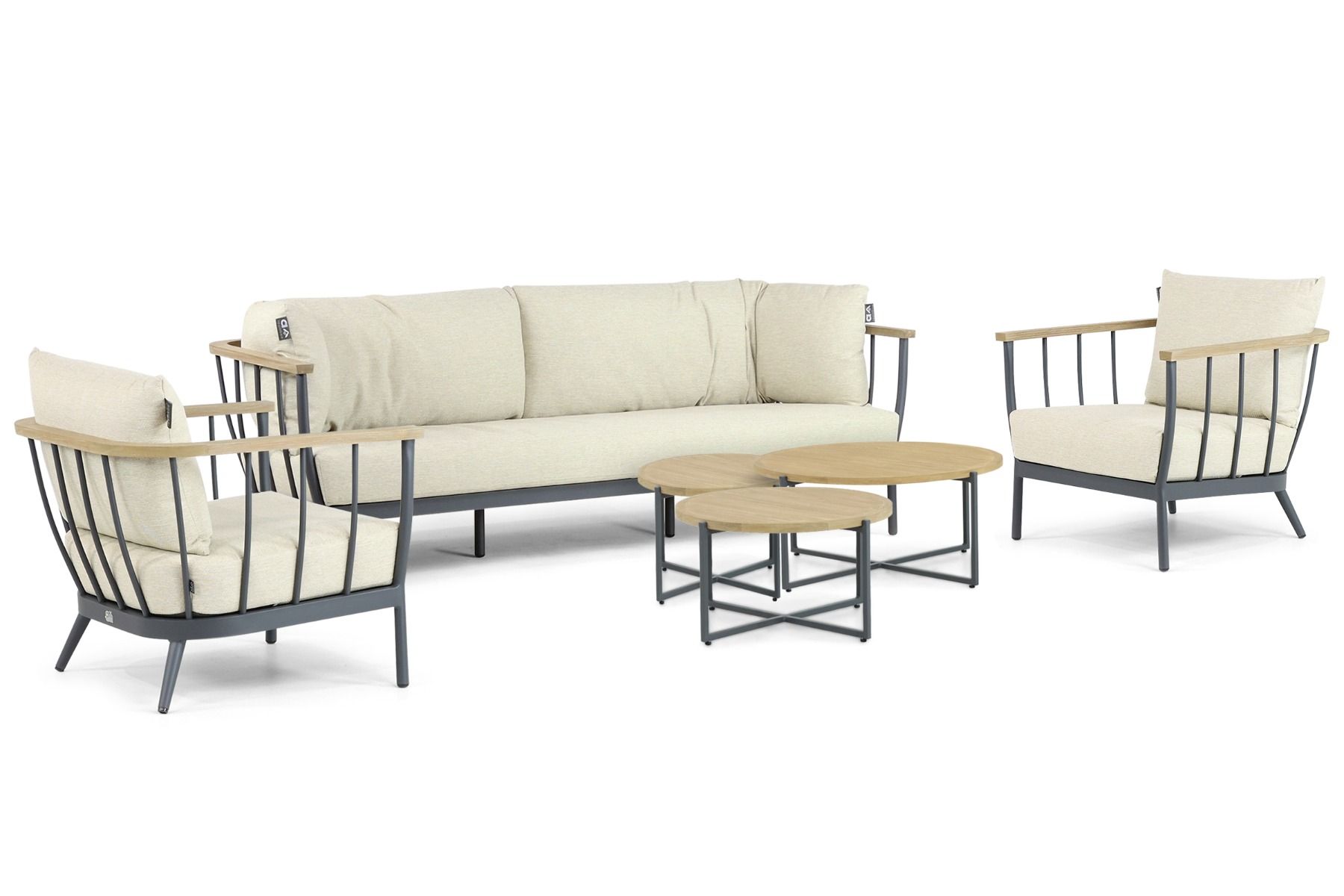 Apple Bee Condor stoel-bank loungeset 6-delig