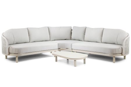 Santika Nanda hoek loungeset 4-delig