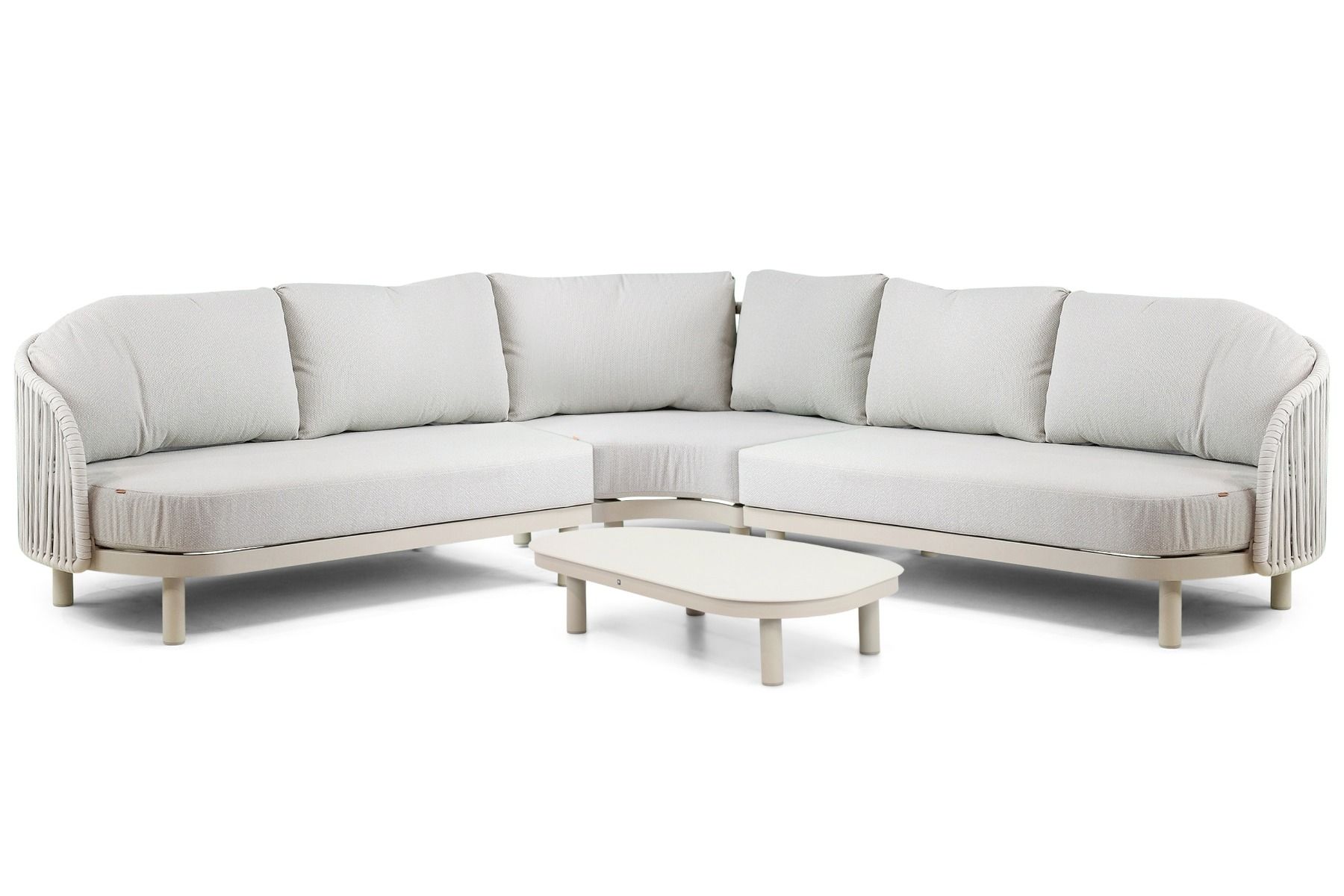 Santika Nanda hoek loungeset 4-delig thumbnail