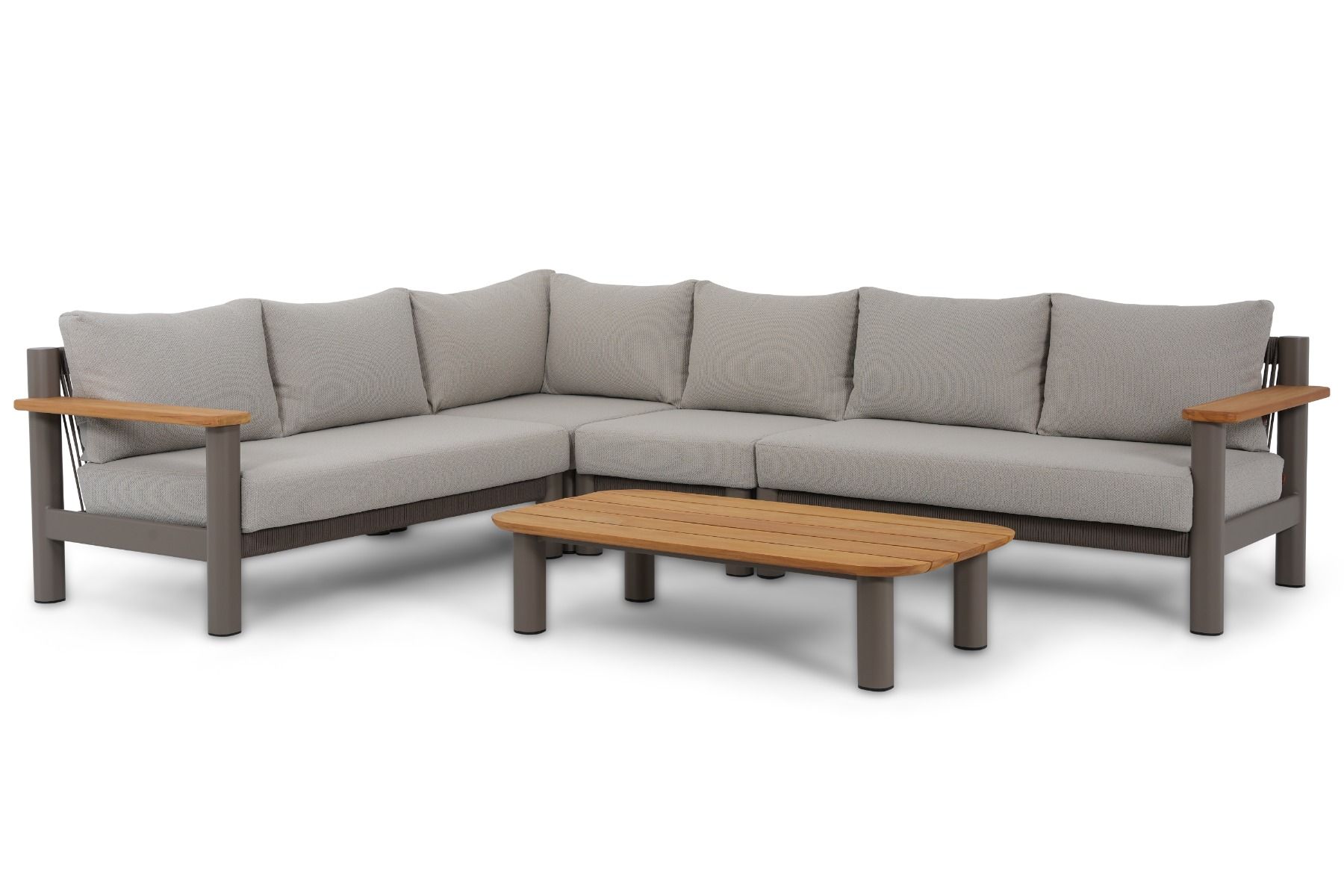 Santika Yolano hoek loungeset 5-delig