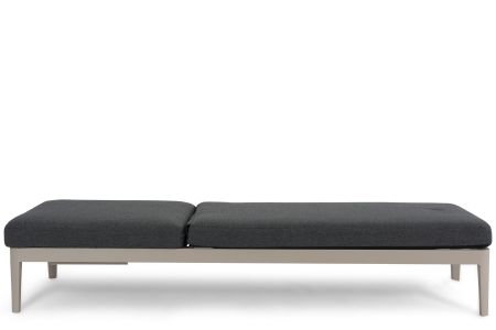 Lifestyle Mateo ligbed met kussen loft/carbon