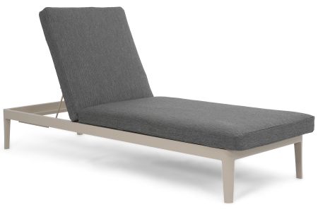 Lifestyle Mateo ligbed met kussen loft/dark grey