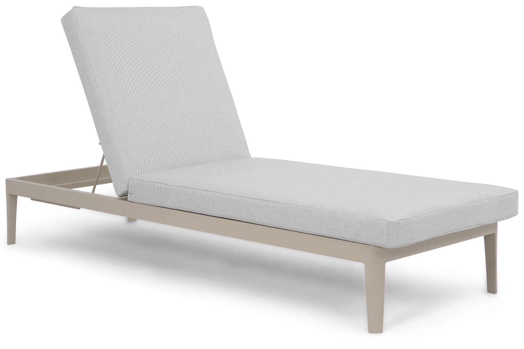 Lifestyle Mateo ligbed met kussen loft/soft grey