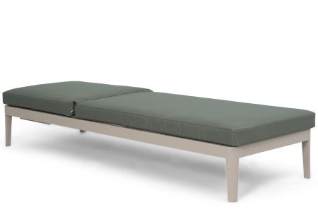 Lifestyle Mateo ligbed met kussen loft/moss green
