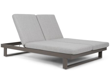 Lifestyle Massimo ligbed met kussen antraciet/earth