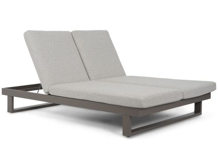 Lifestyle Massimo ligbed met kussen antraciet/sandy