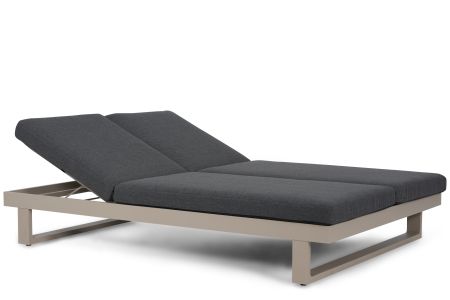Lifestyle Massimo ligbed met kussen loft/carbon