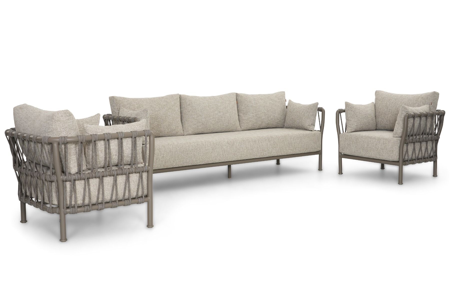 Santika Miyora stoel-bank loungeset 3-delig