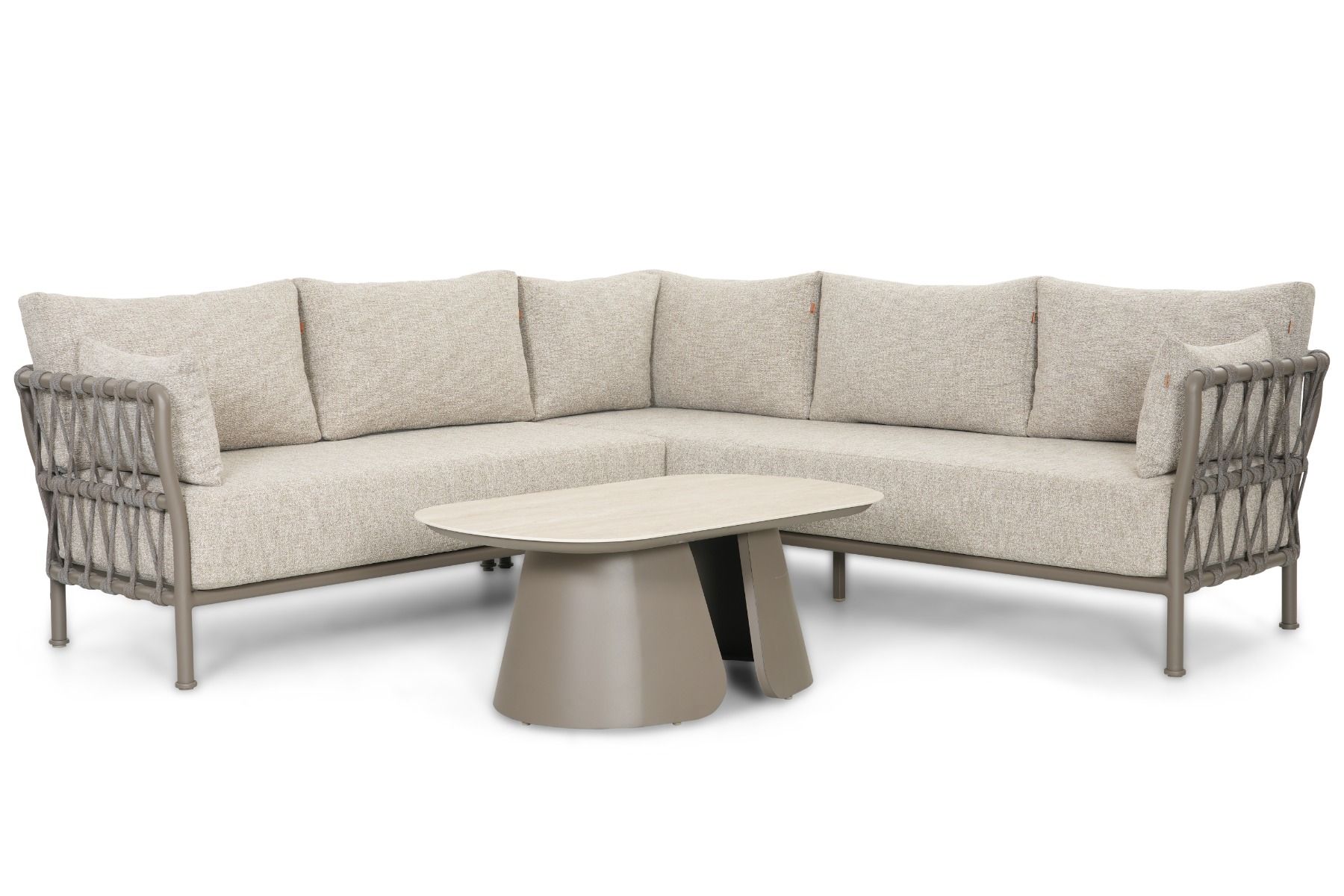 Santika Miyoura hoek loungeset 4-delig