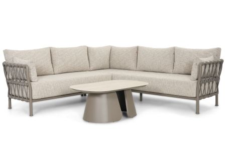 Santika Miyoura hoek loungeset 4-delig