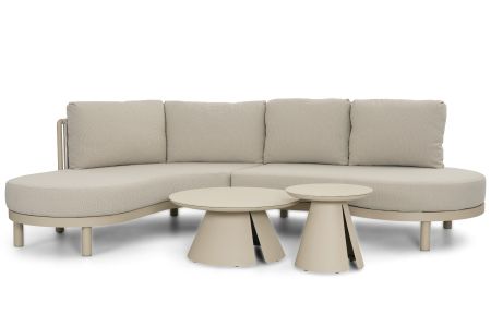 Santika Nanda/Cayora 50/80 cm organisch loungeset 4-delig