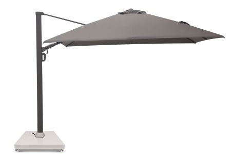 Camello Luna zweefparasol 3x3.5m S2 Excellent Mocha (excl. voet)