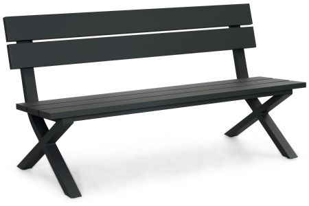 Presto Crosano Gartenbank Aluminium 160 cm