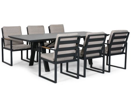 Lifestyle Alesio/Monza 230x100 cm dining tuinset