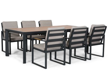 Lifestyle Alessio/Allungo dining tuinset 7-delig