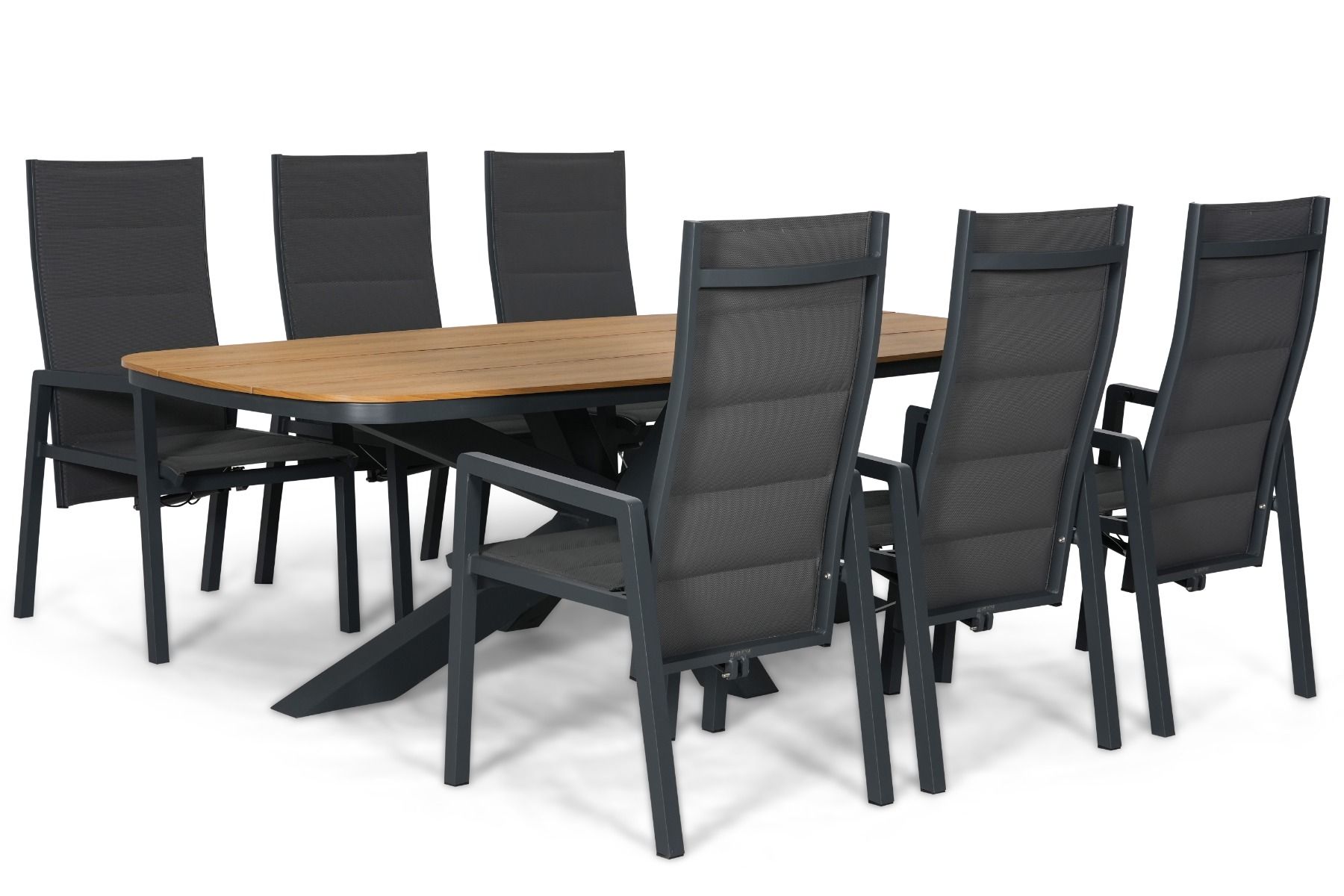 Lifestyle Essence/Camila 220x100 cm dining tuinset 7-delig