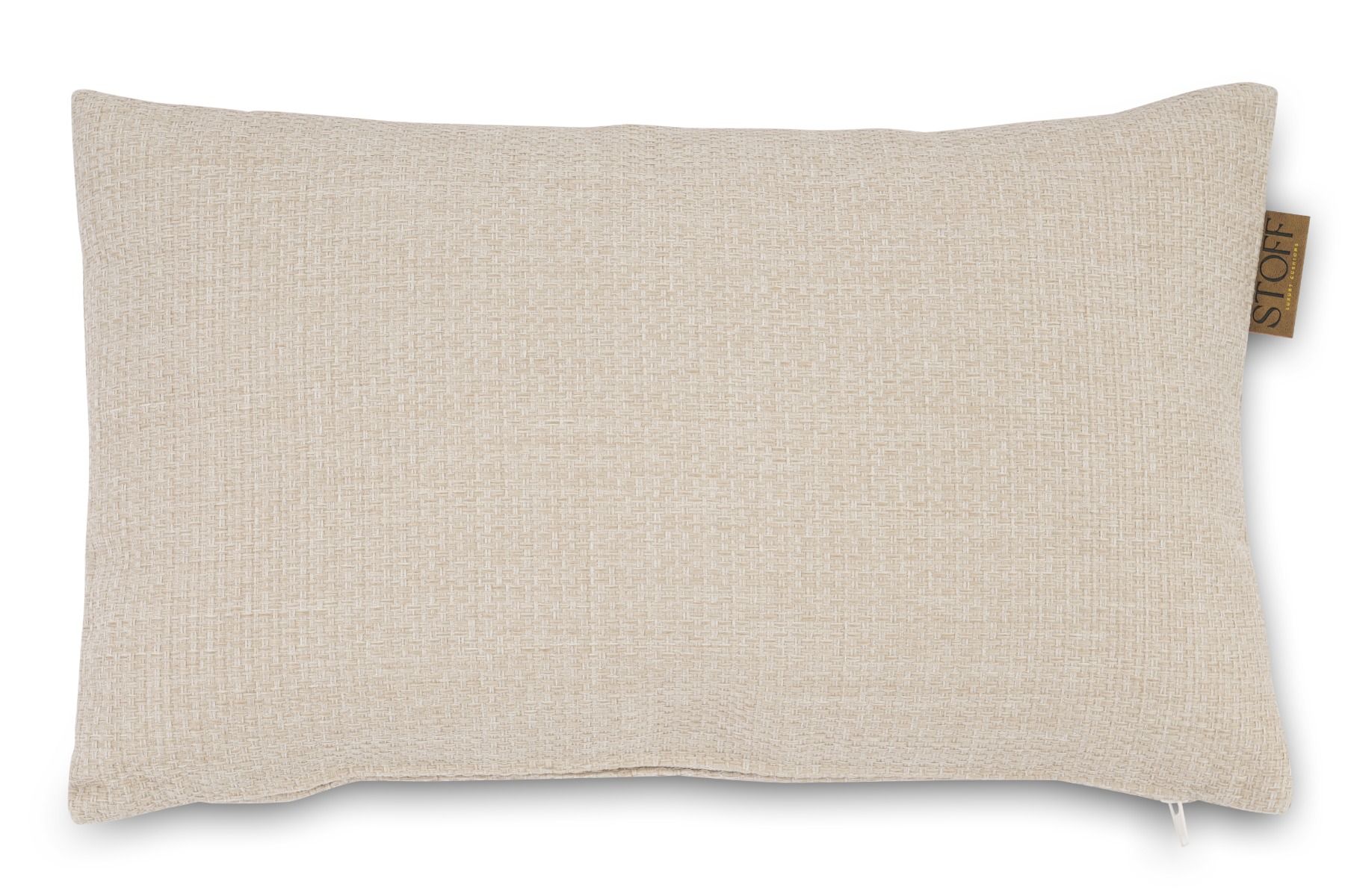 Stoff Mocha Weave sierkussen 50 x 30 cm