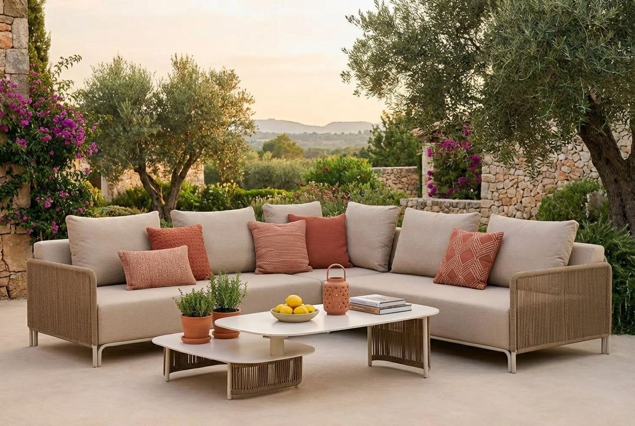 Coco Colorado hoek loungeset 4-delig