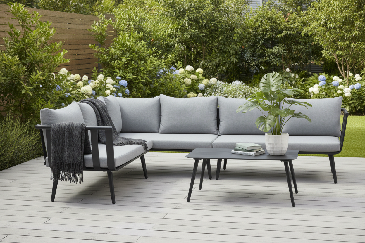 De Laan Paca hoek loungeset 4-delig rechts