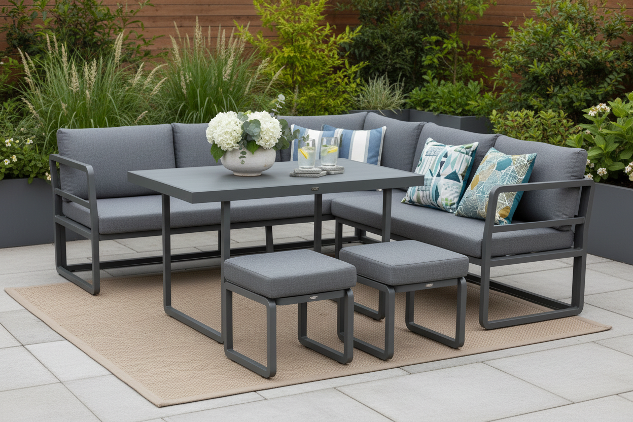 Domani&#x20;Beatrice&#x20;dining&#x20;loungeset&#x20;5-delig