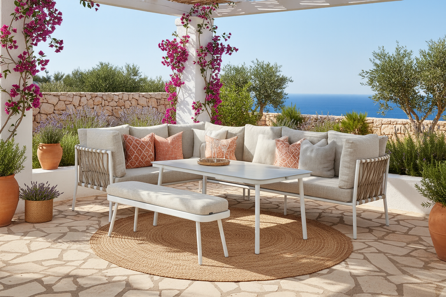 Lifestyle&#x20;Cordani&#x20;dining&#x20;loungeset&#x20;4-delig