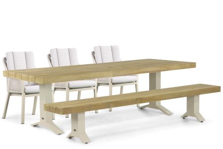 Lifestyle Verona/Superior 260 cm dining tuinset 5-delig
