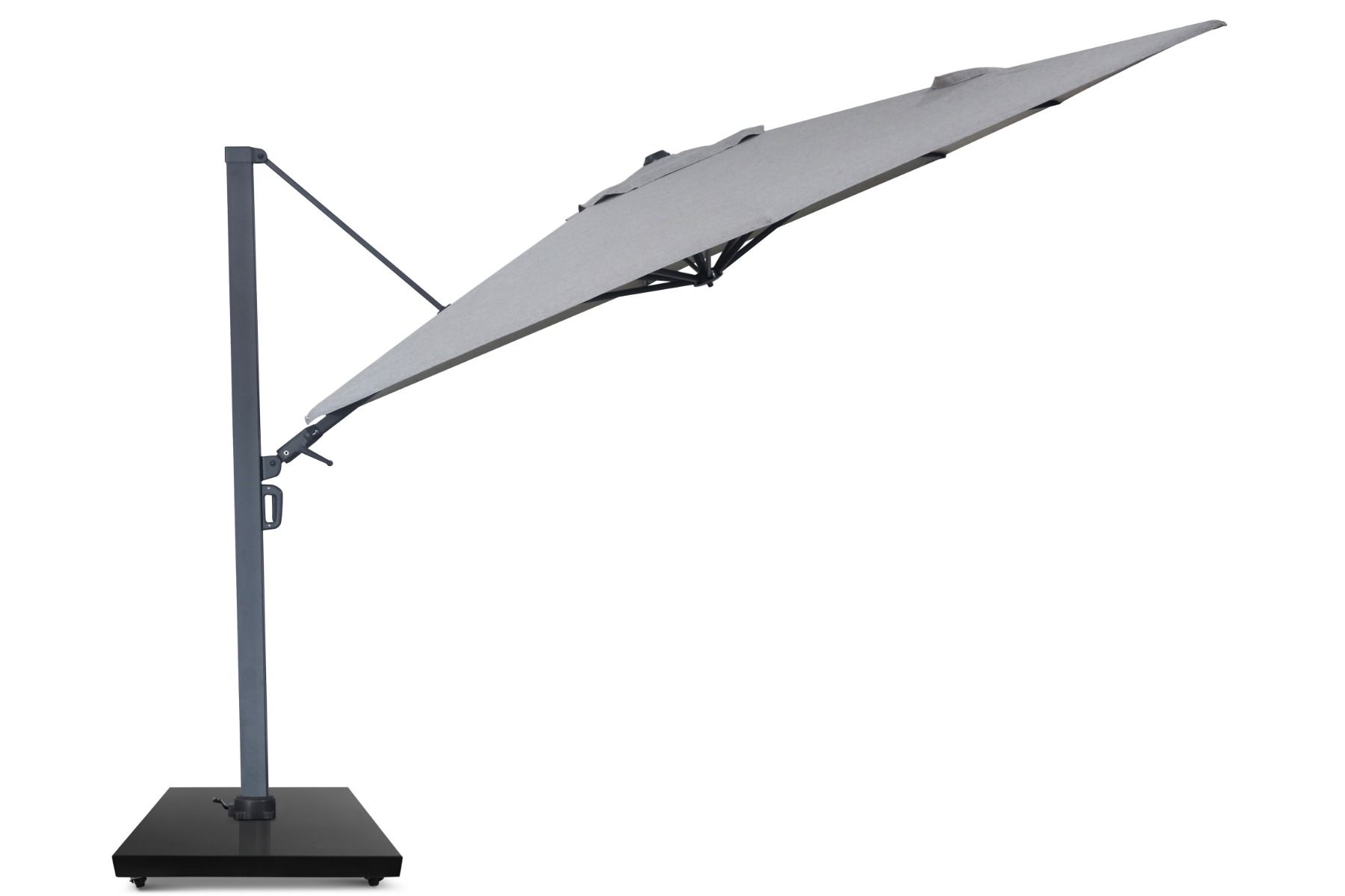 Camello Luna zweefparasol 3x3.5m S2 Excellent (incl. voet + hoes) thumbnail