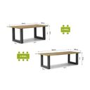 Lifestyle Brandon/Talai 240 cm dining tuinset 7-delig thumbnail