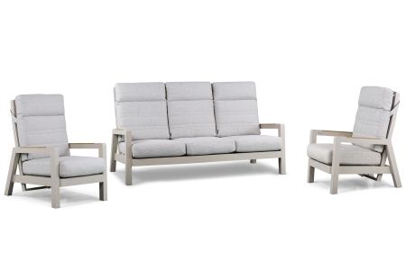 Lifestyle Evora stoel-bank loungeset 3-delig