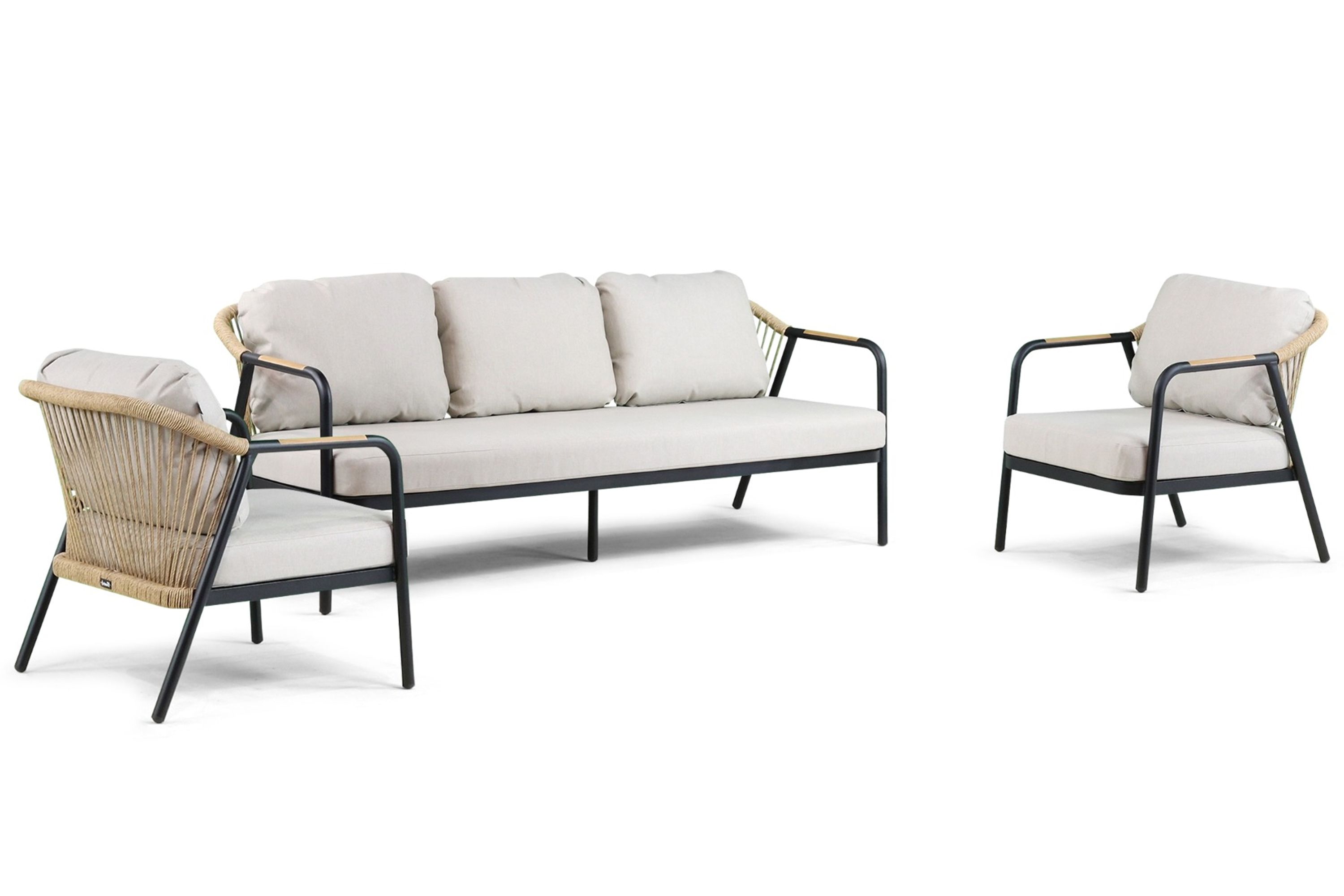 Hartman Nice stoel-bank loungeset 3-delig