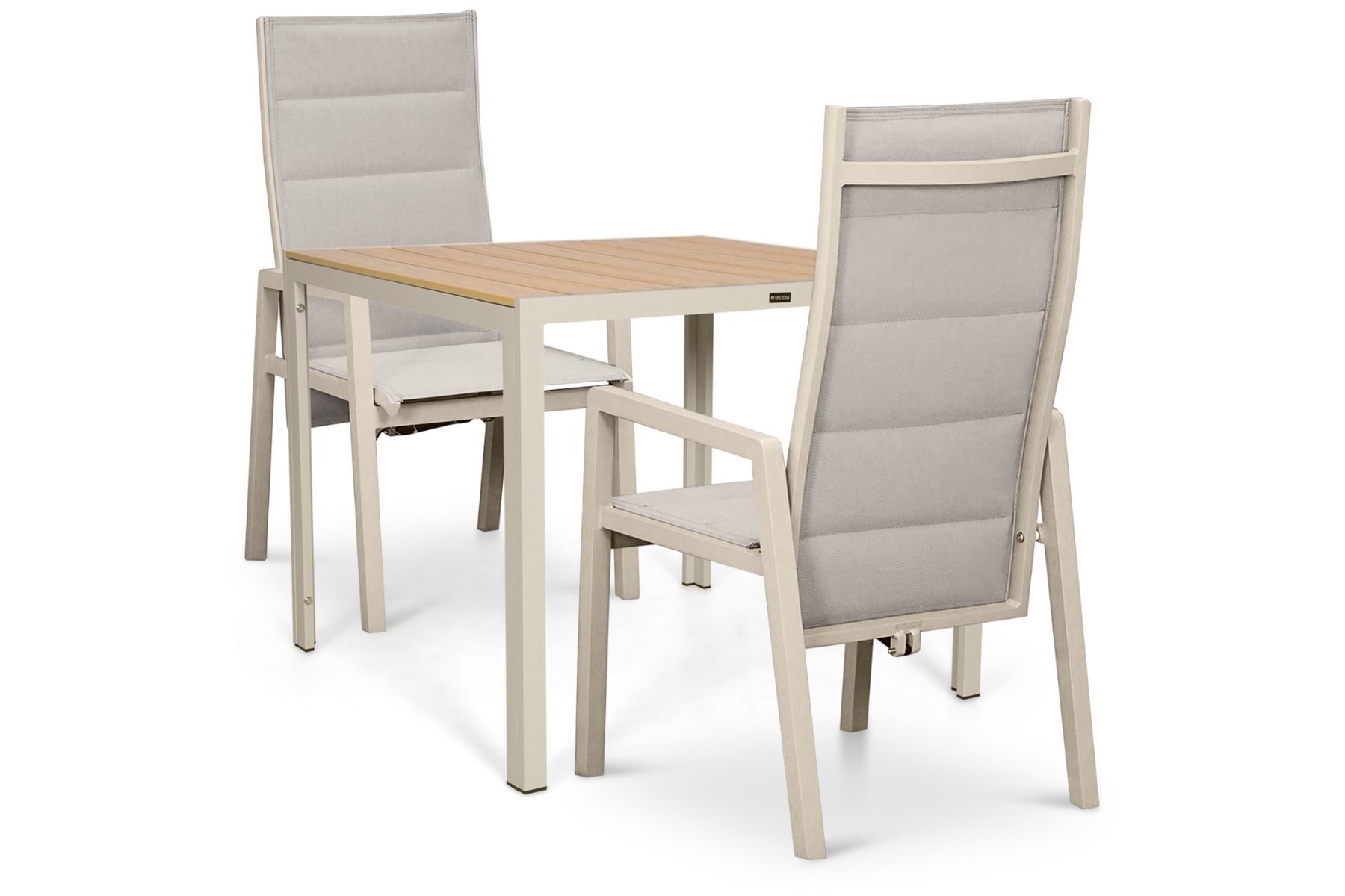 Lifestyle Essence/Creta 90x90 cm dining tuinset 3-delig