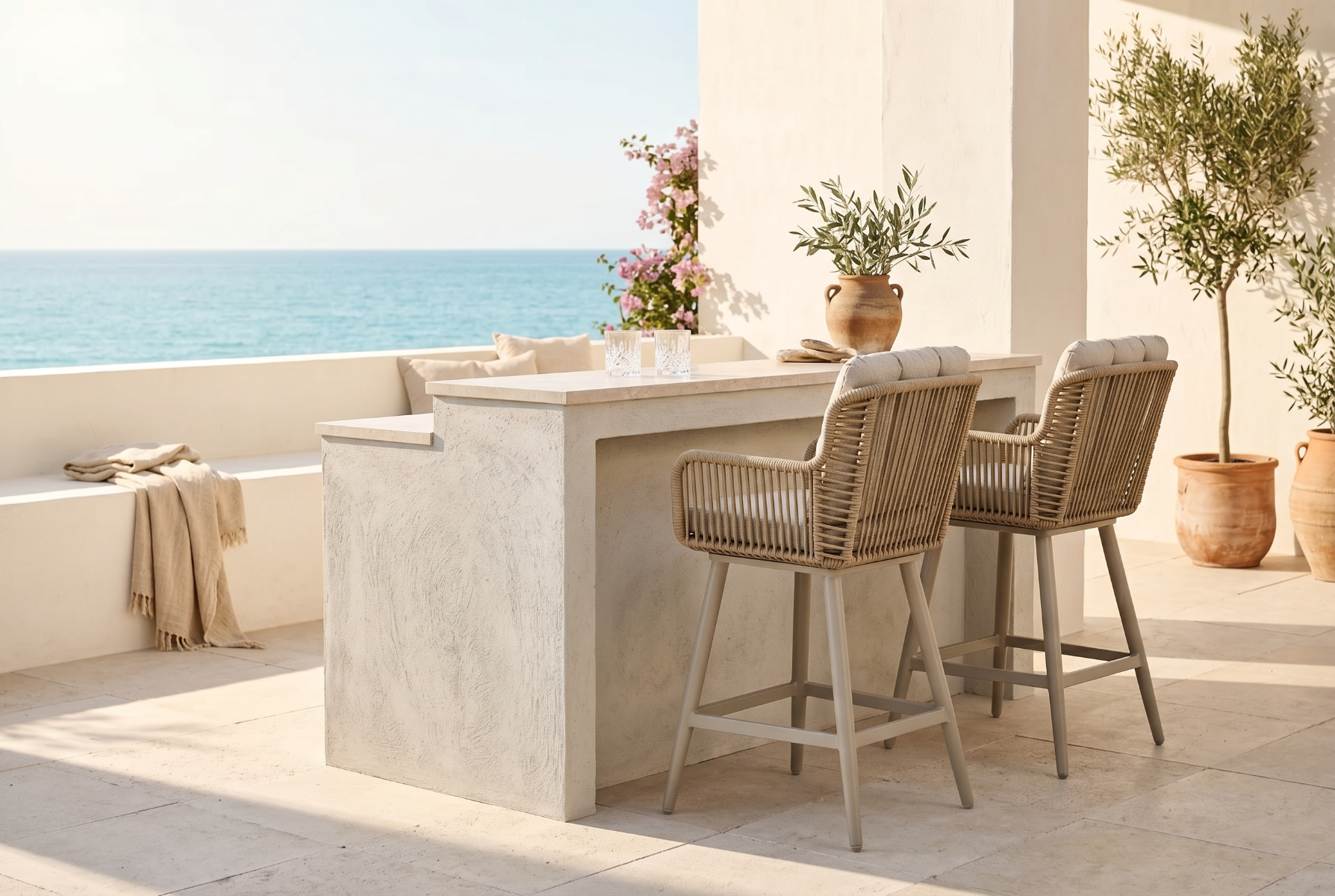 Coco Alto High Dining Gartenstuhl