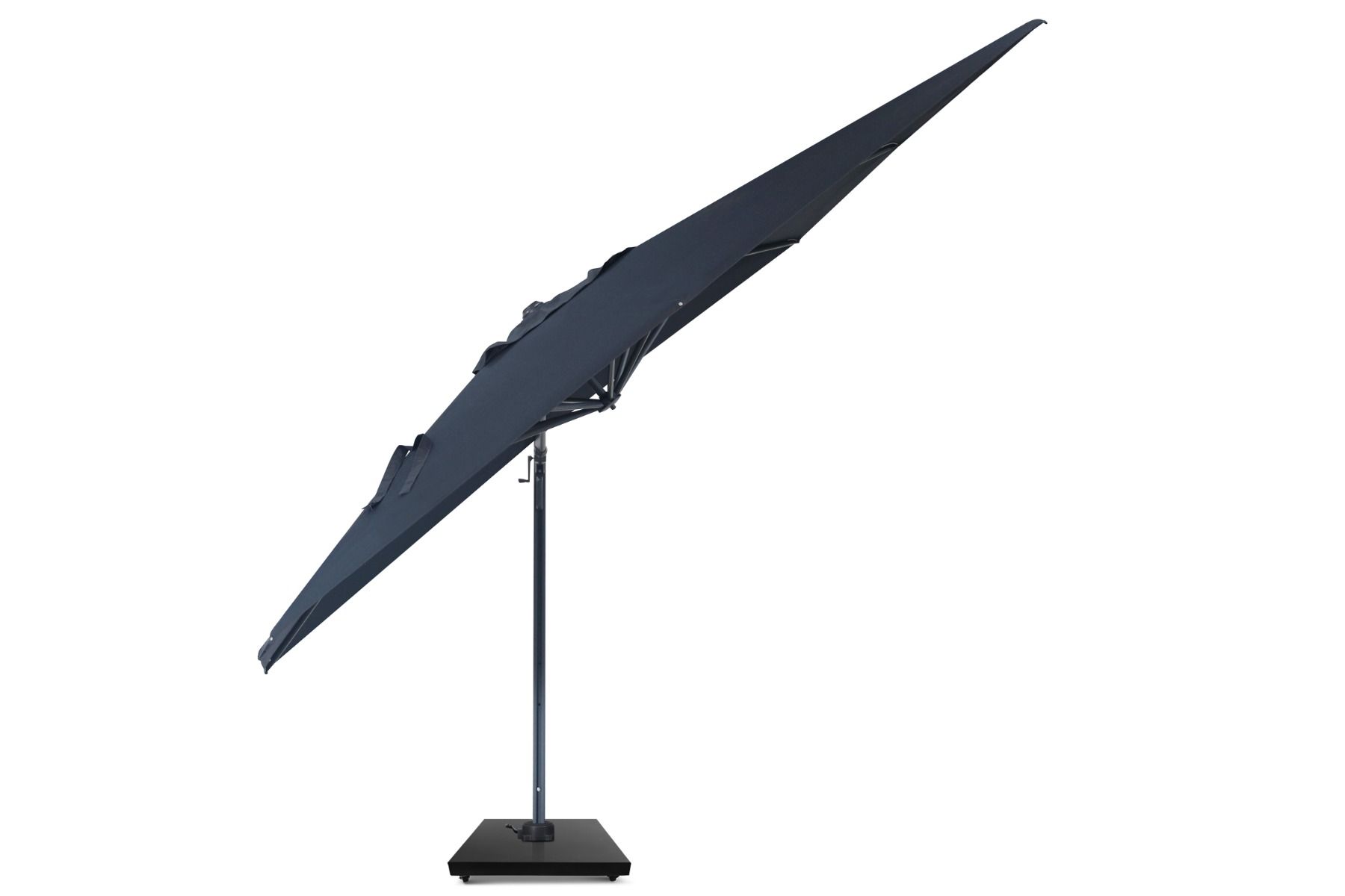 Camello Luna zweefparasol 3x3.5m S2 Excellent (incl. voet + hoes)