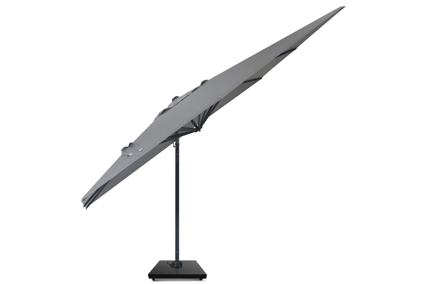Camello Luna zweefparasol 3x3.5m S2 Excellent (incl. voet + hoes)