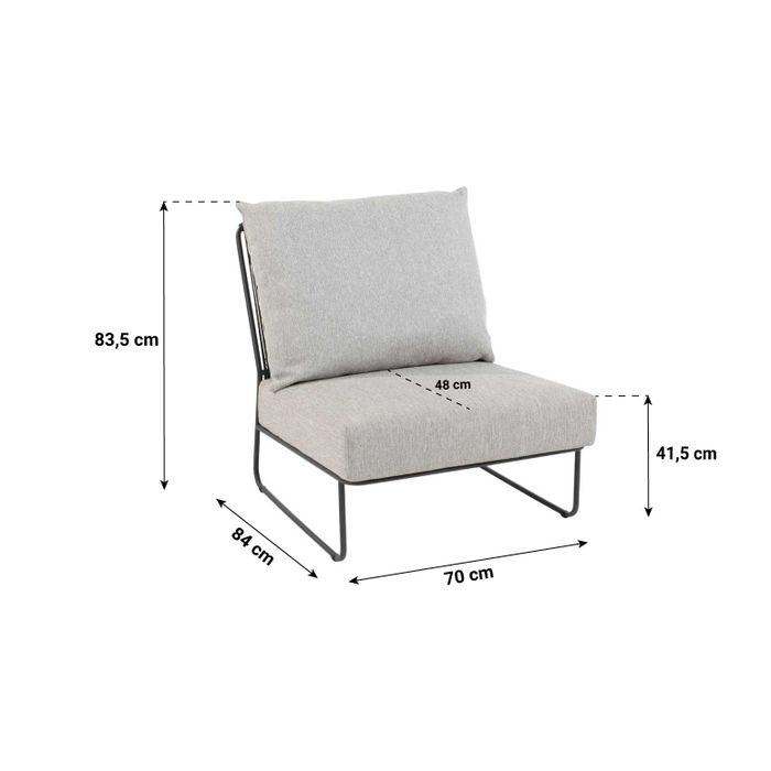 4 Seasons Outdoor Balade hoek loungeset 4-delig