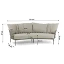 4 Seasons Outdoor Capalbio stoel-bank loungeset 3-delig thumbnail