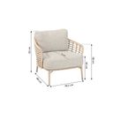 4 Seasons Outdoor Como lounge tuinstoel thumbnail