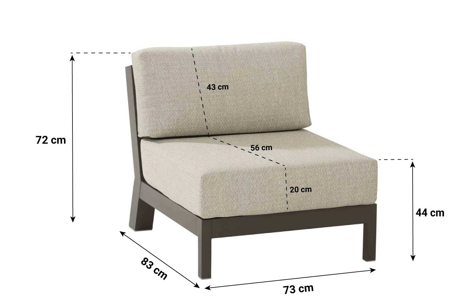 4 Seasons Outdoor Meteoro hoek loungeset 4-delig thumbnail